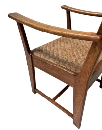 Two Modernist Art Deco Armchairs by Bas van Pelt for My Home, 1930s